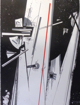 Manfred Jung, Dimension, Lithografie