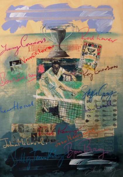 James Hussey, Classic Tennis, Moderne Grafik